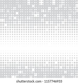 Modern halftone background for text