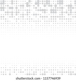 Modern halftone background for text