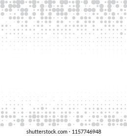 Modern halftone background for text