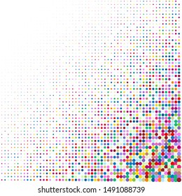 Modern halftone background for text