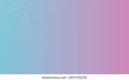 Modern halftone gradient background blending blue and pink hues, featuring a dotted pattern transitioning in density. Perfect for design and creative projects