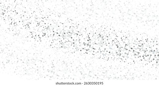 Modern halftone gradient texture. Vanishing polka dot background. Repeating dots gradation abstract modern design
