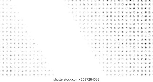 Modern halftone gradient texture. Vanishing polka dot background. Repeating dots gradation pattern modern abstract