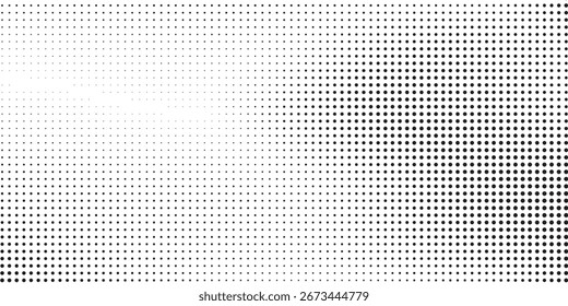 Textura gradiente de meio-tom moderna. Ponto de polca sumido simples