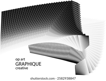 modern halftone lines background, creative dynamic pattern, vector banner, poster, card, flyer, cover design template