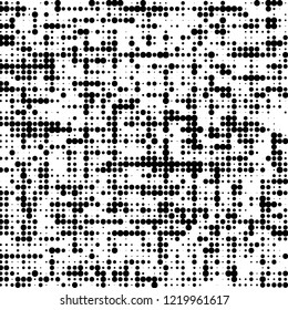Modern halftone on white 
