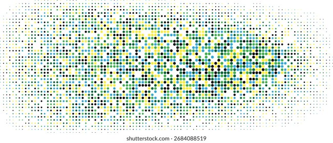 Moderner Rastereffekt. Vektorgrafik