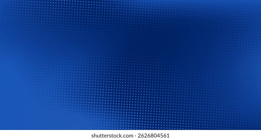 Moderno fundo azul de textura de meio-tom em estilo geométrico abstrato simples arte