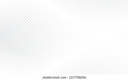 Modern halftone white and grey background. Design decoration concept for web layout, poster, banner.
