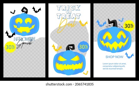Modern Halloween Sale design for poster templates. Annual report, presentations, leaflet, book, sale poster, flyer, brochure, cover design. Corporate advertising graphic design.