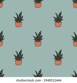 Cactus dibujados a mano. Estos bonitos dibujos de cactus son excelentes para el embalaje y la tela. 