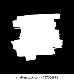 Modern hand drawn ink grunge textures. Template for a business card, banner, poster, notebook, invitation. Vector illustration for your design