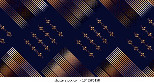Modern hand drawn line on darck background, seamless pattern. Simple design for fabric and textile, wallpaper, packaging.