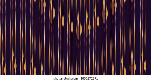 Modern hand drawn line on darck background, seamless pattern. Simple design for fabric and textile, wallpaper, packaging.