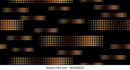 Modern hand drawn line on darck background, seamless pattern. Simple design for fabric and textile, wallpaper, packaging.