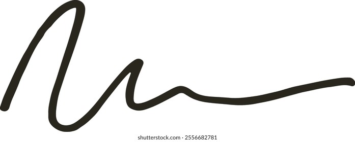 Modern Hand-Drawn Scribble Shapes Illustration