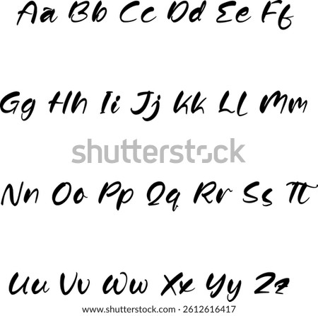 Modern Handwritten Brush Font – Bold Cursive Typeface for Branding, Quotes, Invitations, Logos, Packaging Social Media