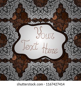 Modern handwritten brush lettering seamless background with letters. Pictures on white, black and brown colors. Calligraphic bold font. Hand drawn vector abc. Design for fabric, textile, wrapping.