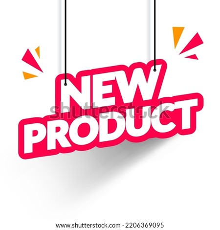Modern Hanging Sign With Text New Product
