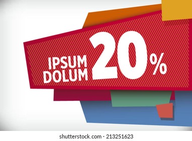 Modern happy and diagonal layout, with straight shapes