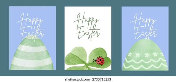 Anuncio de Pascua feliz moderno, cartel, tarjeta de felicitación