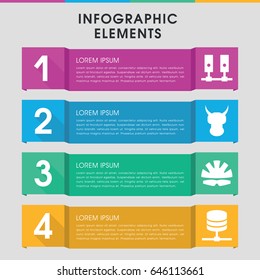 Modern hard infographic template. infographic design with hard icons includes helmet. can be used for presentation, diagram, annual report, web design.