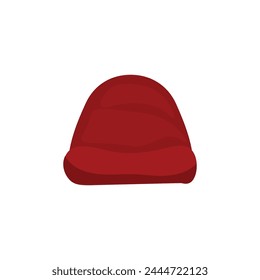 Modern hat on white background