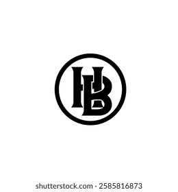 modern HB logo, can be use on all media, because made with high resolution