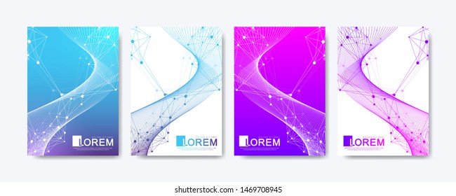 Modern Health care cover template design for a report and medical brochure design, flyer, leaflets for printing presentation. Healthcare medicine cover template science design vector illustration