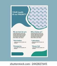 Modern Health Care Medical flyer