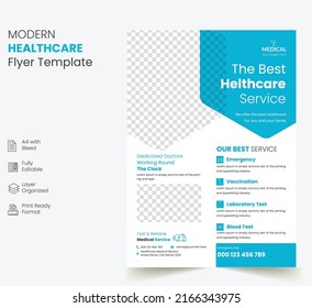 Modern Healthcare Flyer Template  Template 