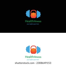 modern healthy fitness logo design 5.eps