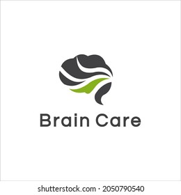 Modern Healty brain logo vector for your company or business