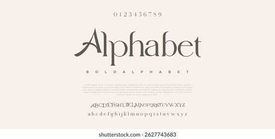 Fonte pesada moderna. Fontes alfabeto de estilo urbano tipografia para moda, esporte, tecnologia, digital, filme, design de logotipo, ilustração vetorial 