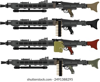 Modern Heavy Machine Gun Models