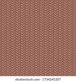 Modern herringbone pattern halftone textured surface cute zig zag waves allover design. Simple geometric repeat wax print block for patchwork fabric, kids fashion, apparel textile, wrapping cloth.