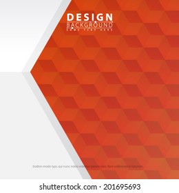 Modern Hexagon Design - eps10 Background