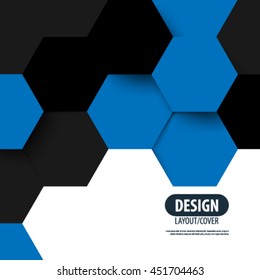 Modern Hexagon Design/Layout Background