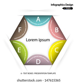modern hexagon infographics options banner,vector illustration. can be used for work flow layout, diagram, number options, web design.