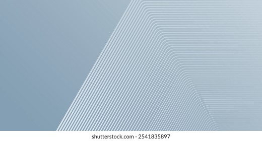 Modern hexagon lines on gray background nice