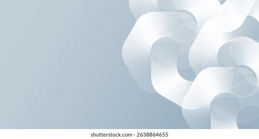 Modern hexagon lines on gray background. Geometric stripe line abstract simple modern design