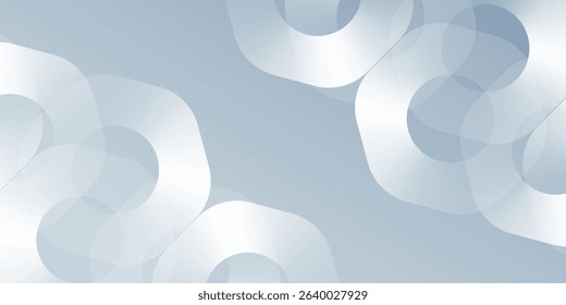 Modern hexagon lines on gray background. Geometric stripe illustration modern abstract simple