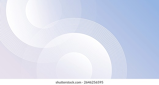 Modern hexagon lines on light mesh blue an pink background. Geometric stripe line art design for poster, brochure, cover, website, header, web banner, presentation art modern simple abstract