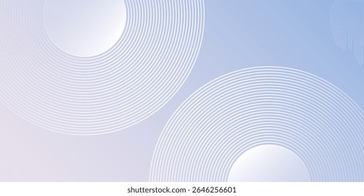 Modern hexagon lines on light mesh blue an pink background. Geometric stripe line art design for poster, brochure, cover, website, header, web banner, presentation art modern simple