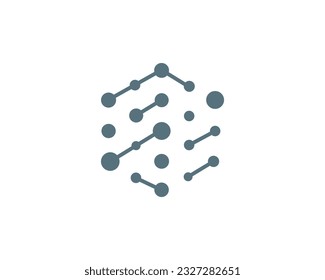Modern Hexagon tech logo designs