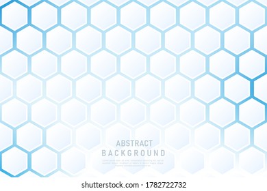 Modern  hexagonal background. Vector eps10.