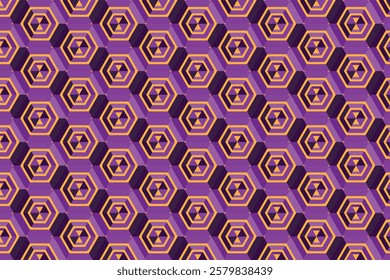 A modern hexagonal pattern background featuring seamless geometric shapes with a sleek and futuristic design. Perfect for branding, web design, presentations, posters, and digital artwork. 