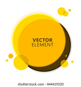 Modern High Quality Label on White Background. Vector Isolated Illustration.
