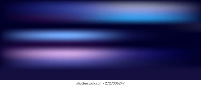 Movimiento de alta velocidad moderno, concepto de tecnología. Flujos de luz de movimiento rápido. Abstractas senderos de luz de neón, efectos dinámicos de luz giratoria, arcos de luz brillante. Elemento de diseño creativo. Vector EPS10.