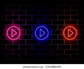 Modern high-tech background for presentations and websites. Abstract background with glowing dynamic lines. Futuristic red-blue stripes with arrows
